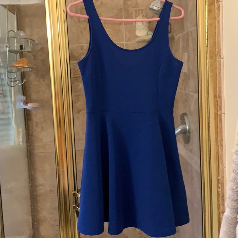 H&M DIVIDED Blue Dress